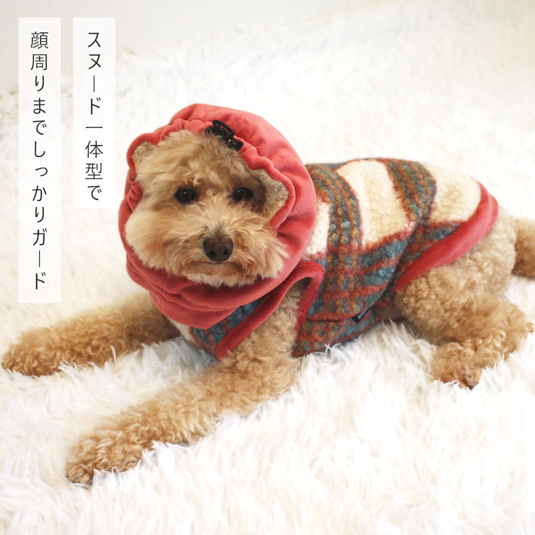 犬 服 iDog ぬくぬくスヌードフーディー アイドッグ 犬の服 犬服